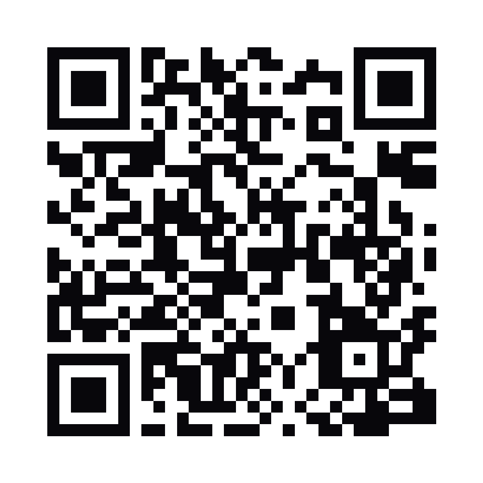 QR code opening Blake Warren’s SyncUp business card